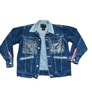 FUBU Dark Blue Denim Jacket